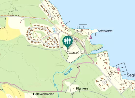Karta over Badvägen 2