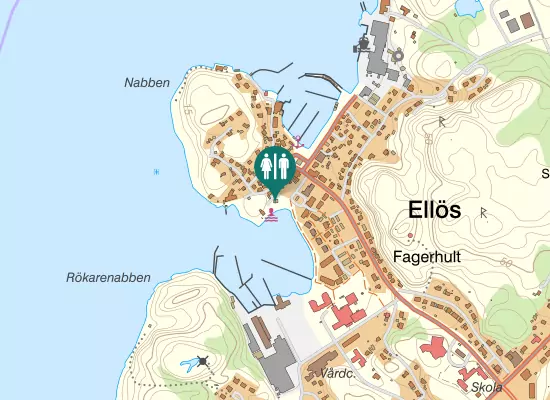 Karta over Sörkilevägen