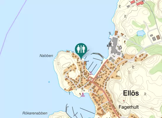Karta över Bryggvägen