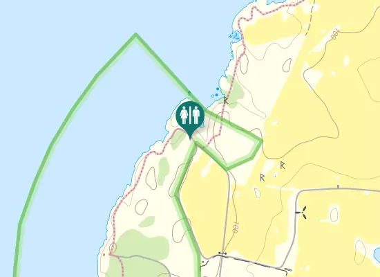 Karta over Alviksvägen