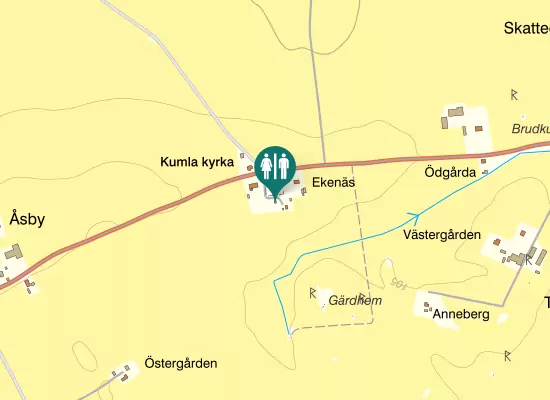 Karta över E 930