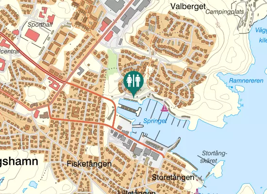 Karta över Svalörtstigen