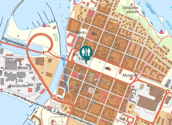 Karta over Stora Torget