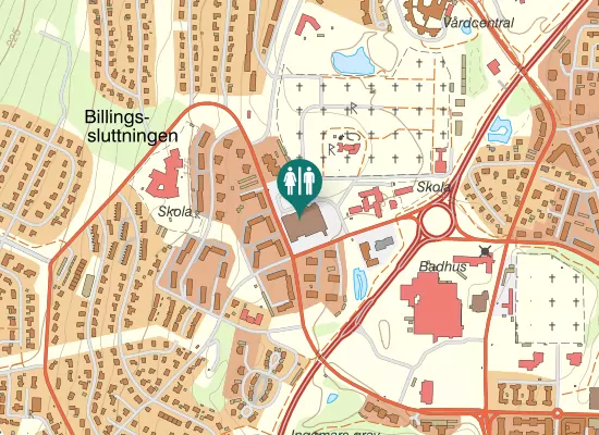 Karta over Gamla Kungsvägen