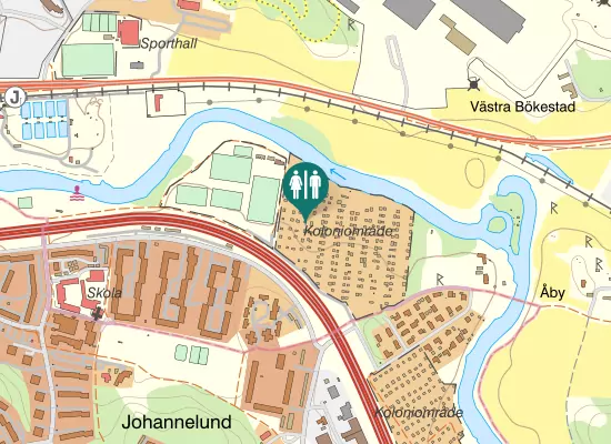 Karta over Päronvägen