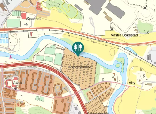 Karta over Vinbärsvägen