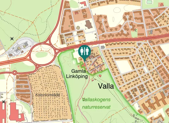 Karta over Tunnbindaregatan