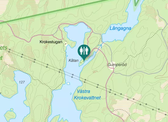 Karta over Holmenvägen