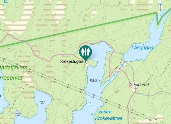 Karta over Holmenvägen