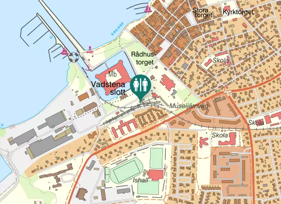 Karta over Järnvägsgatan