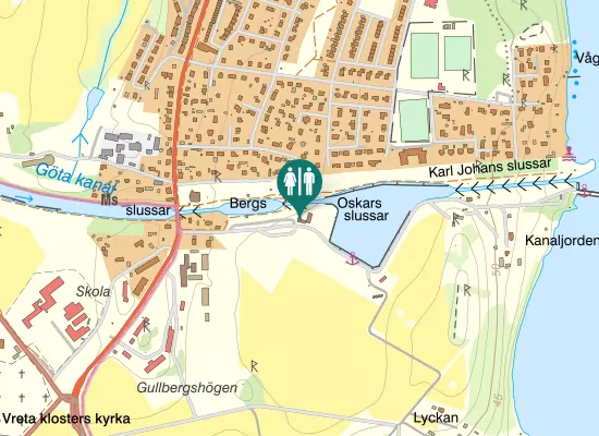 Karta över Annelundsbacken