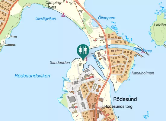 Karta over Västra Varvsgatan