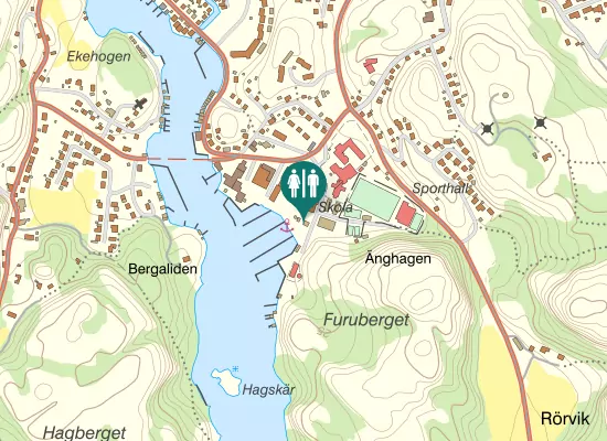 Karta over Skolvägen