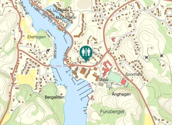 Karta over Parkvägen