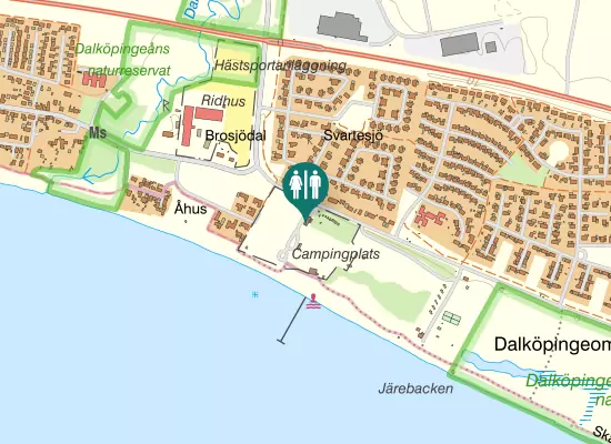 Karta over Dalköpinge strandväg 2
