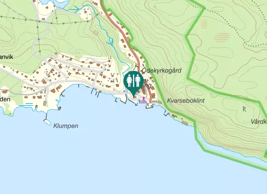 Karta over Båtbyggarvägen