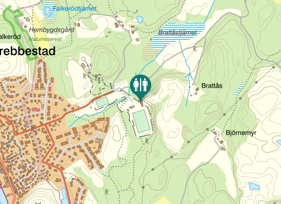 Karta over Bryggerigatan