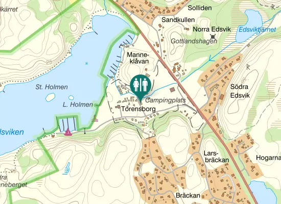 Karta over Kuskvägen 2
