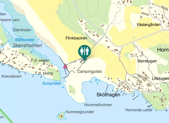 Karta over Sörmlandsleden 45:1