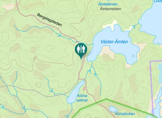 Karta over Emtavägen