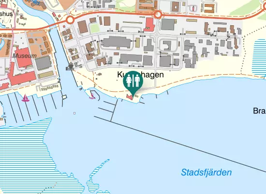 Karta over Gert Fredrikssons väg