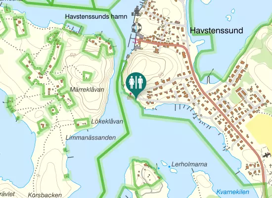 Karta over Badvägen