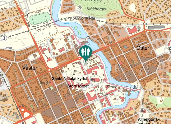 Karta over Repslagaregatan