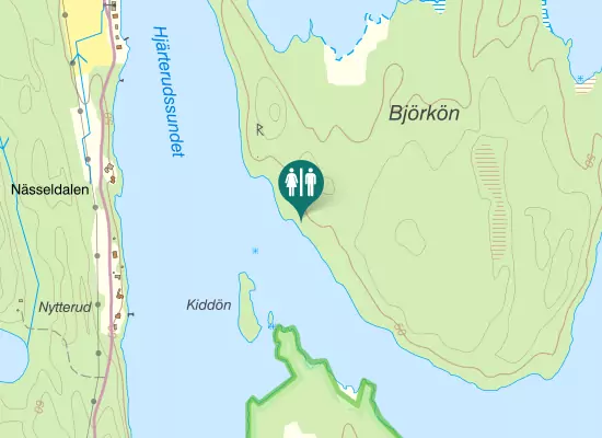 Karta över O 2222