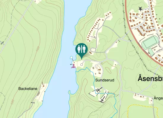 Karta över Storvägen