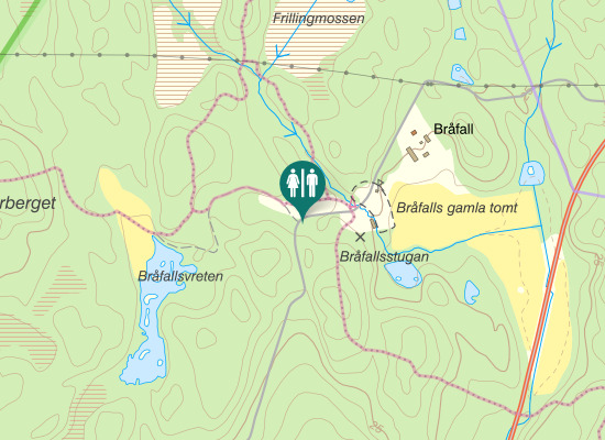 Karta over Sörmlandsleden