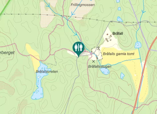Karta over Sörmlandsleden