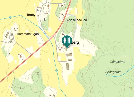 Karta over Lillebrors wave