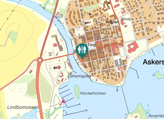 Karta over Norströmsgatan