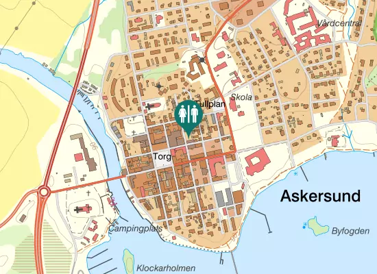 Karta over Stora Bergsgatan 21