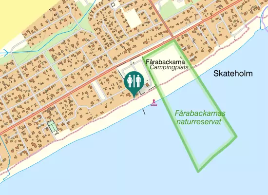 Karta over Äppelrosvägen
