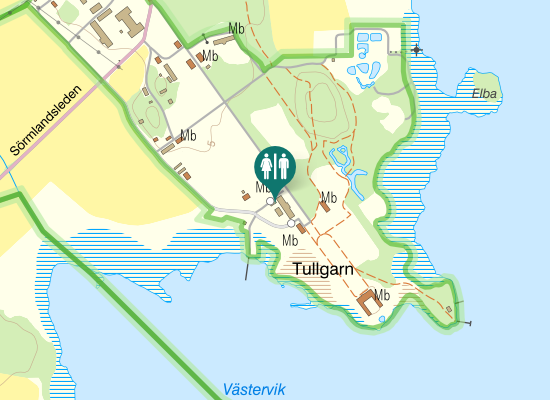 Karta över Sörmlandsleden