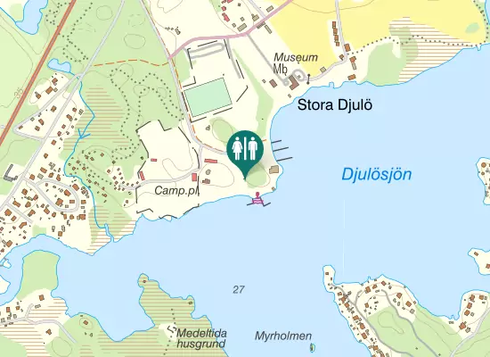 Karta over Kanotvägen