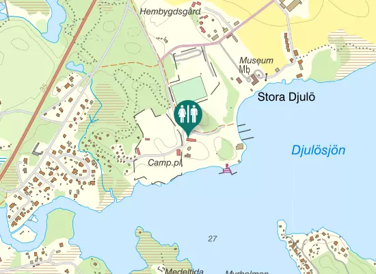 Karta over Kanotvägen