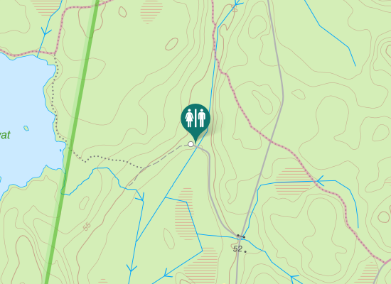 Karta över Sörmlandsleden