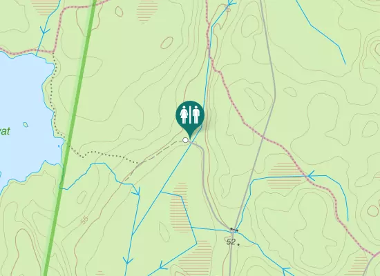 Karta over Sörmlandsleden