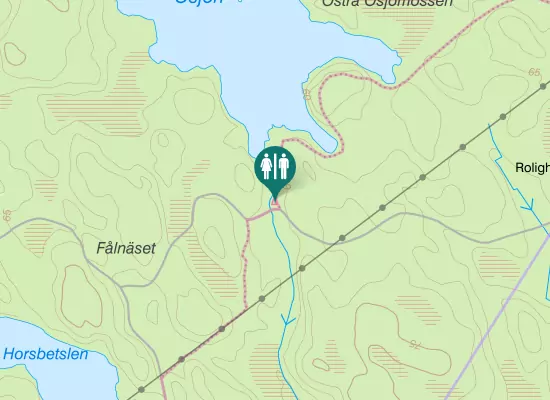 Karta over Sörmlandsleden