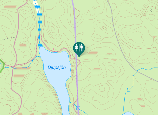 Karta över Sörmlandsleden