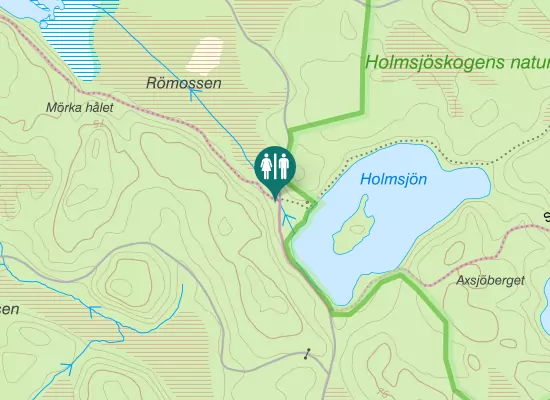 Karta over Sörmlandsleden