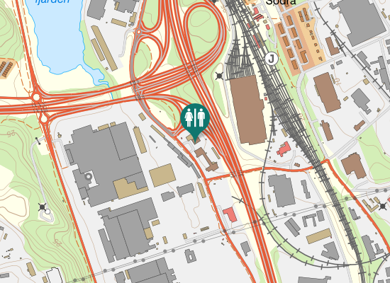 Karta över Verkstadsvägen