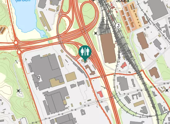 Karta over Verkstadsvägen
