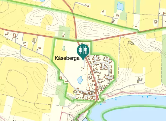 Karta över Kosackstigen