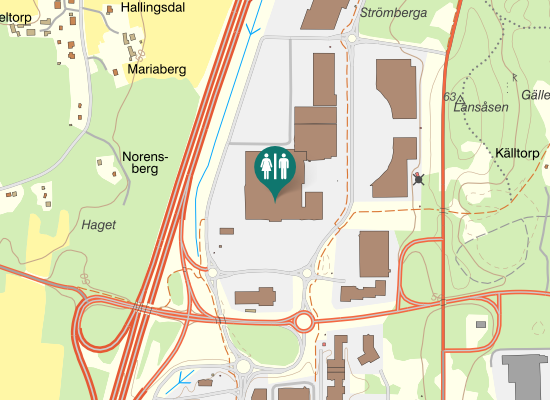 Karta över Säljarevägen