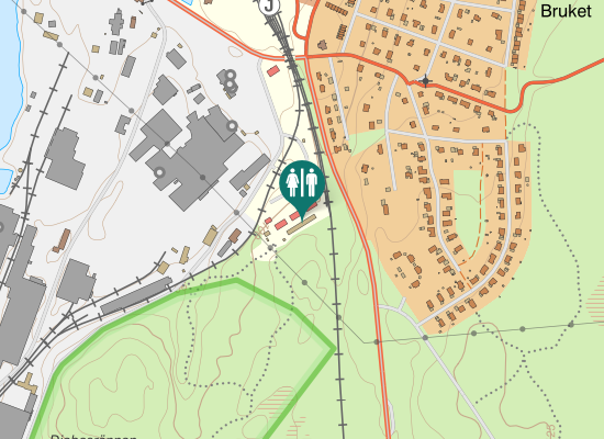 Karta över Strömsnäsvägen