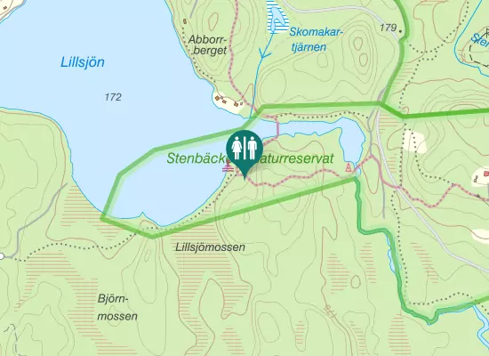 Karta over Bergslagsleden