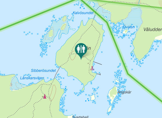 Karta over Vålösundsvägen